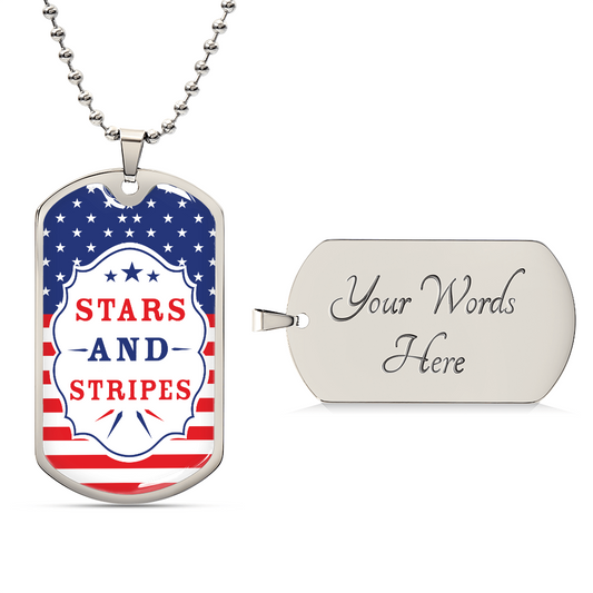Men Dog Tag Necklace - Gifts for Men, Best Gift Ideas for Men