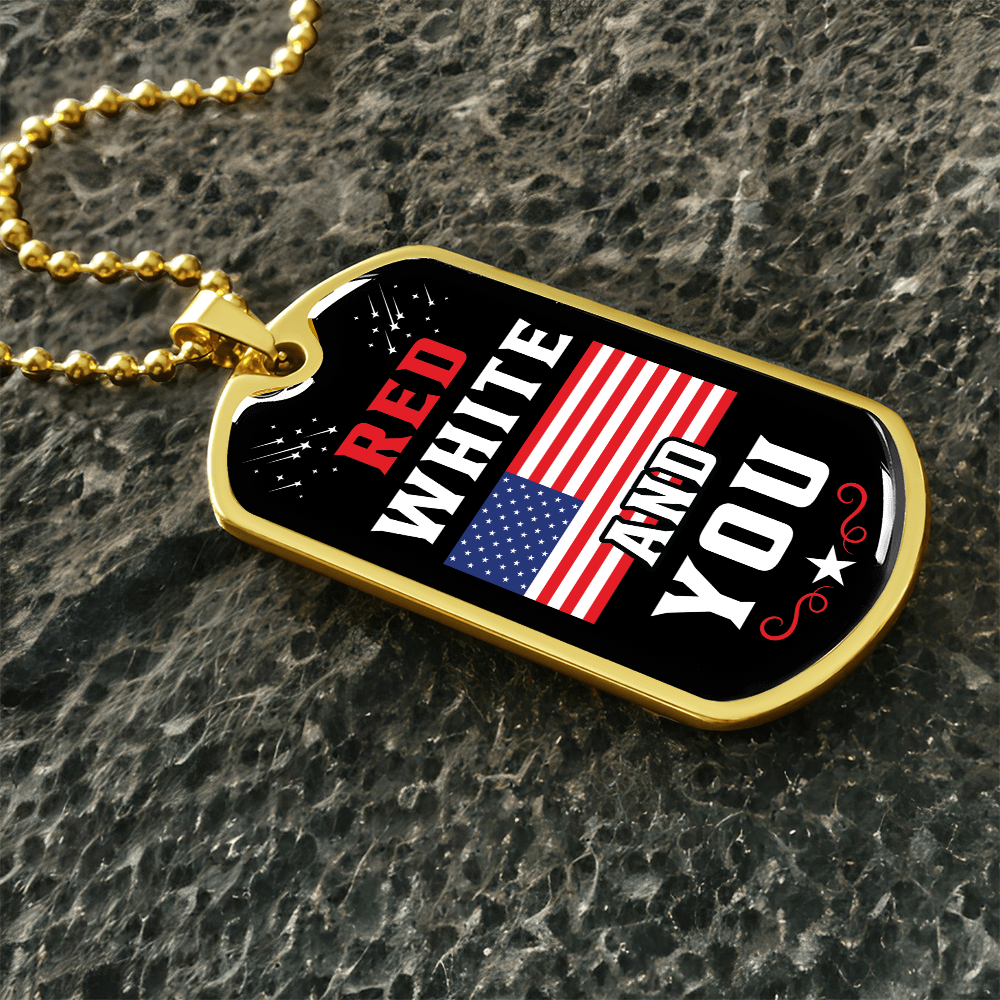 Mens Dog Tag Necklace - Wedding Gifts for Men, Necklaces for Men