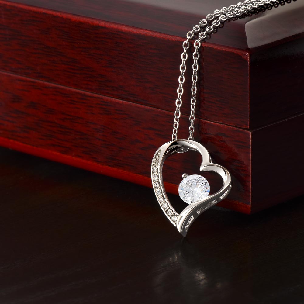 To My Daughter Necklace - Forever Love Necklace from Dad