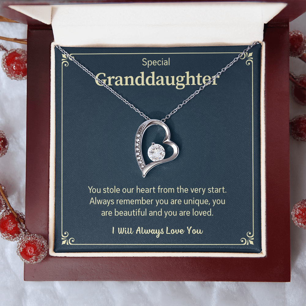 Granddaughter Necklace, Granddaughter Gifts from Grandma