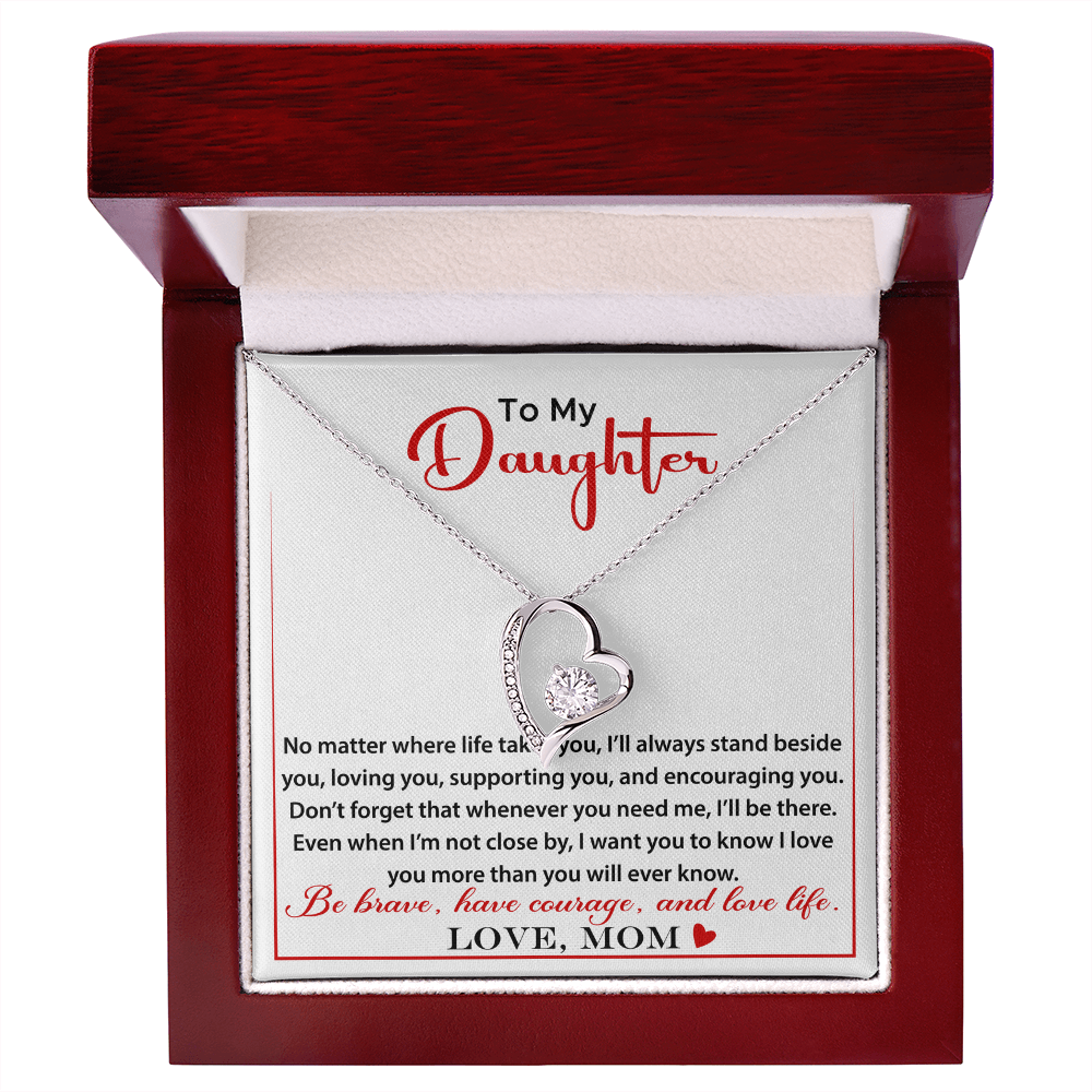 Daughter Necklace From Mom - Mother's Day Gift