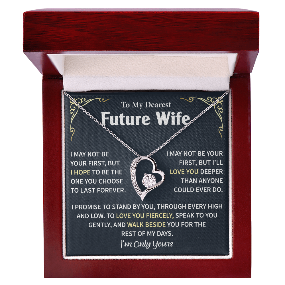 Heart Necklace For My Future Wife - Special Gift For Women