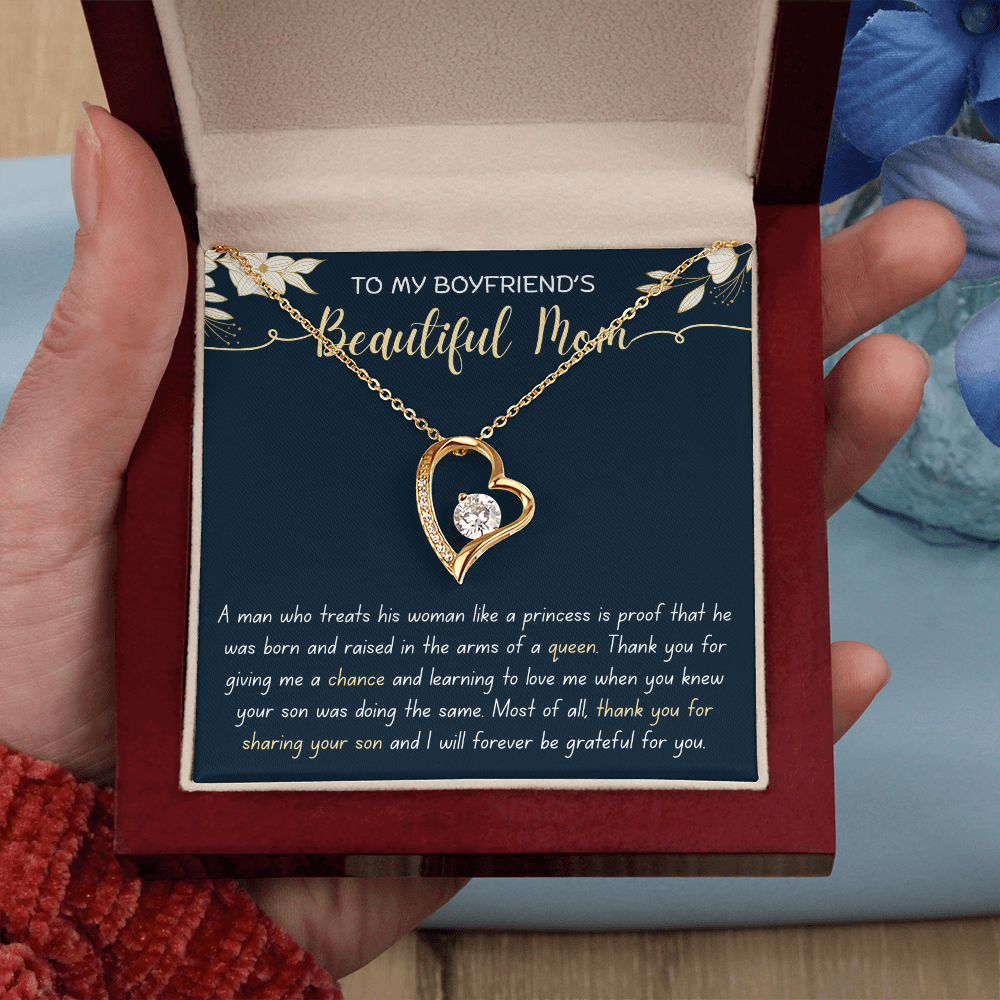 To My Future Mother In Law Necklace, Forever Love Necklace