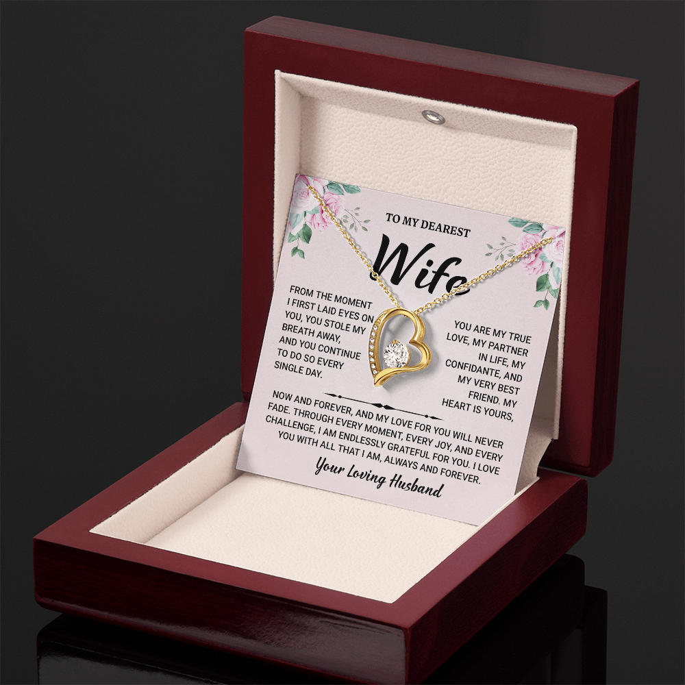 My Wife Necklace- Unique Birthday Gifts for Wife From Husband