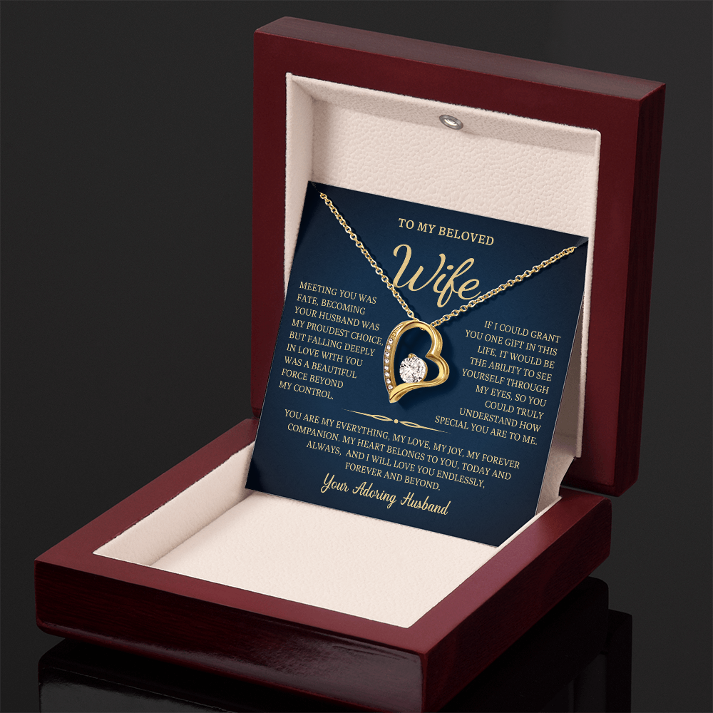 Necklace for My Wife - a Special Gift for My Wife's Birthday