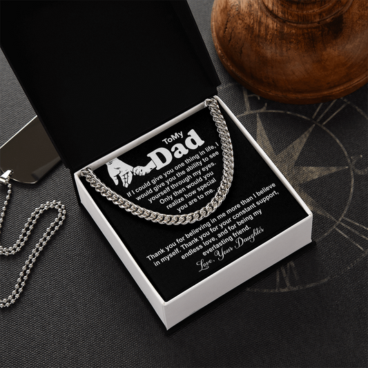 To My dear dad - Father's Day Gifts for Dad from Daughter