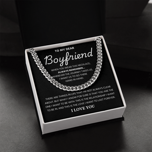 Chain For Men With Message Card and Gift Box, One chain that adds style and confidence