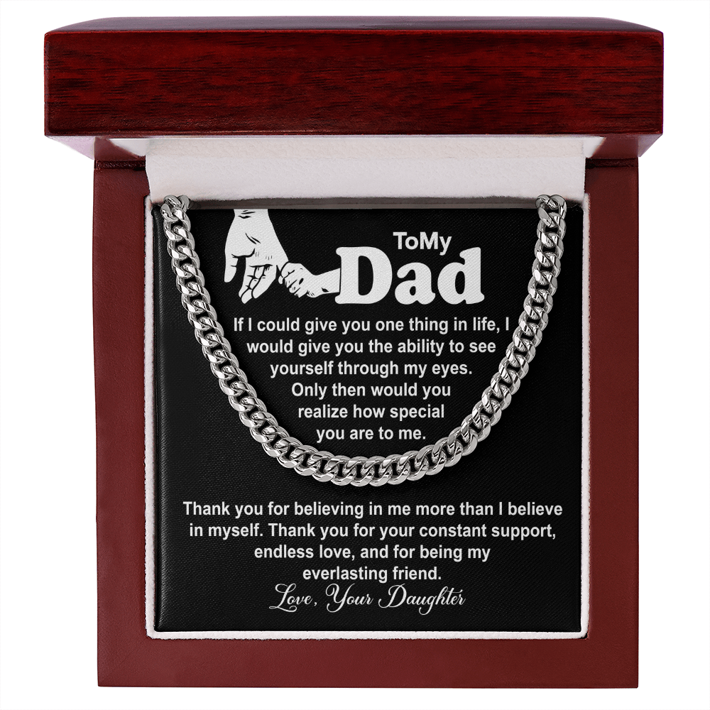 To My dear dad - Father's Day Gifts for Dad from Daughter