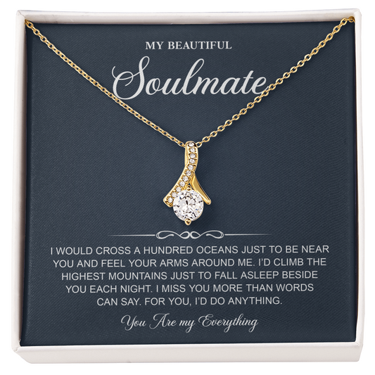 Jewelry to My Soulmate, Wedding Anniversary Gifts for Her