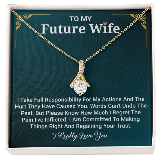 Necklace To My Future Wife - Gift For Her Birthday