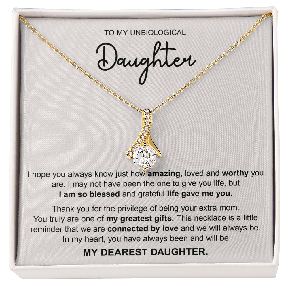 Necklace For Stepdaughter, Gifts from Stepdad or Stepmom