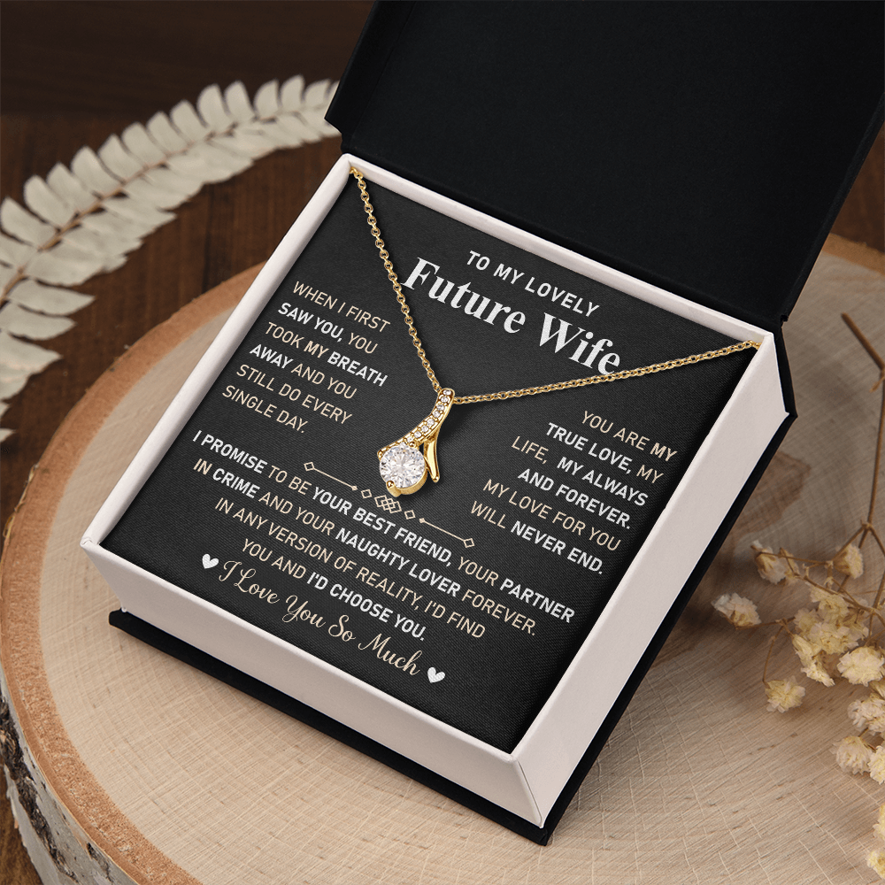 Necklace For My Future Wife - Gold Necklace for women