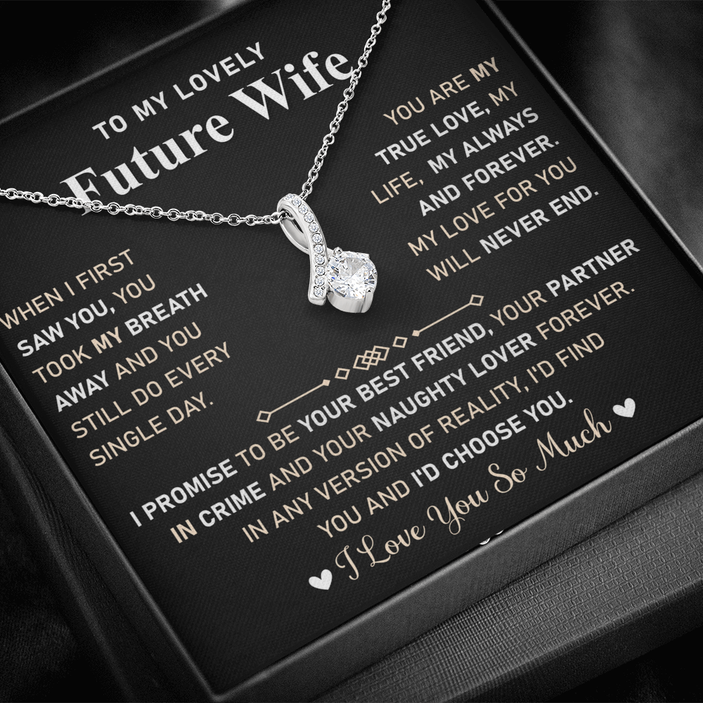 Necklace For My Future Wife - Gold Necklace for women