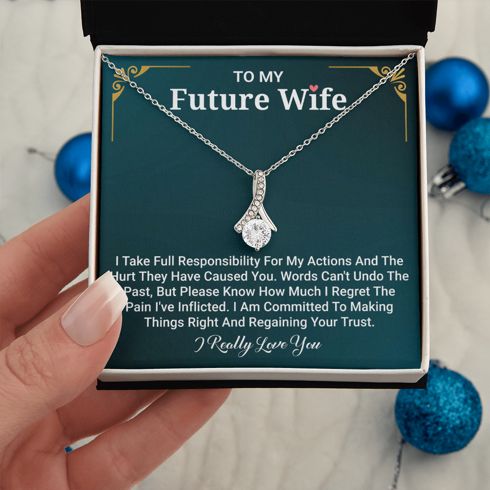 Necklace To My Future Wife - Gift For Her Birthday