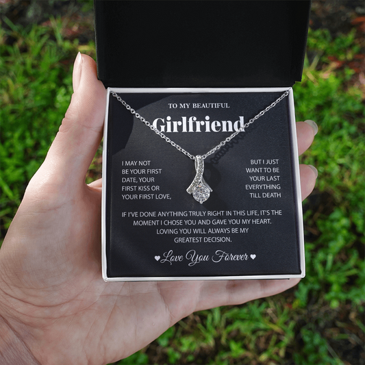 Girlfriend Necklace - I May Not Be Your First Date