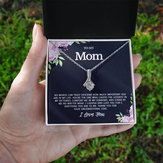 Mother's Day Gifts- Alluring Beauty Necklace, Best Mom Gifts