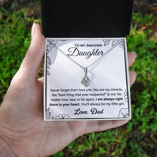 Best Gifts for Daughter - Daughter Alluring Beauty Necklace