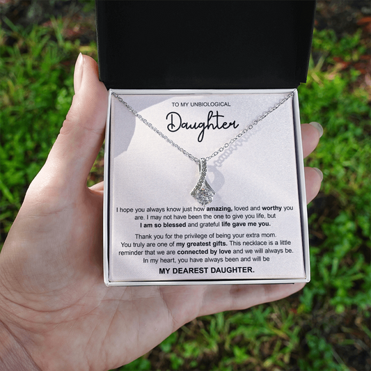 Necklace For Stepdaughter, Gifts from Stepdad or Stepmom