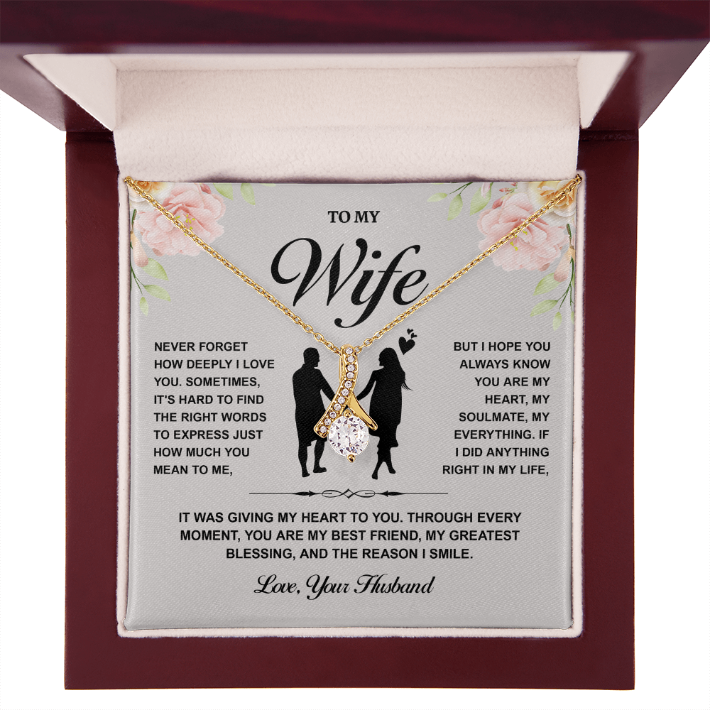 To My Wife - Never Forget How Deeply I Love You