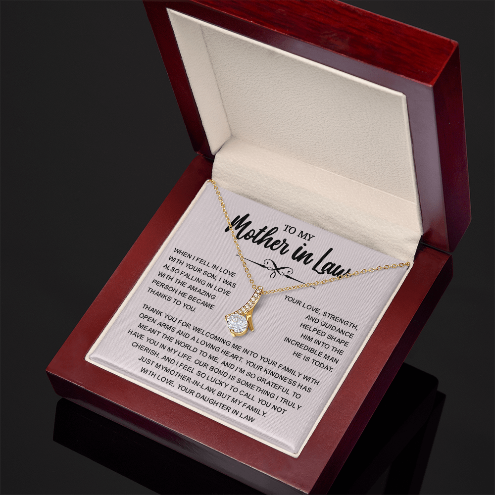 Mother-in-law Necklace - Perfect Gold Necklace for Women