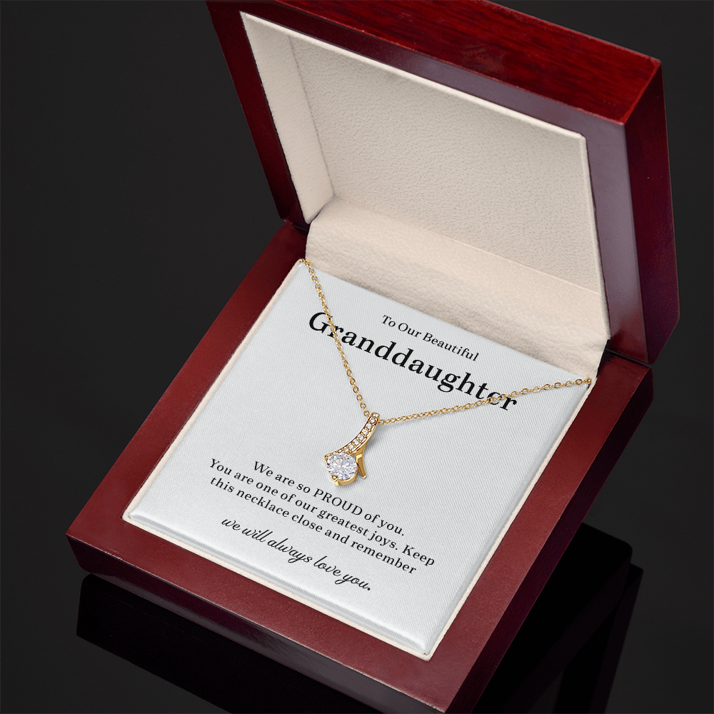 Granddaughter Necklace, Sterling Silver Necklace