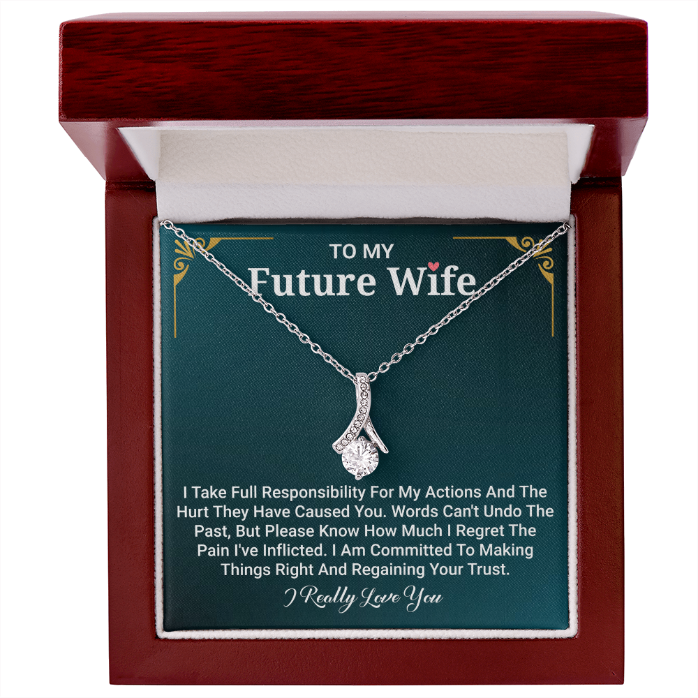Necklace To My Future Wife - Gift For Her Birthday