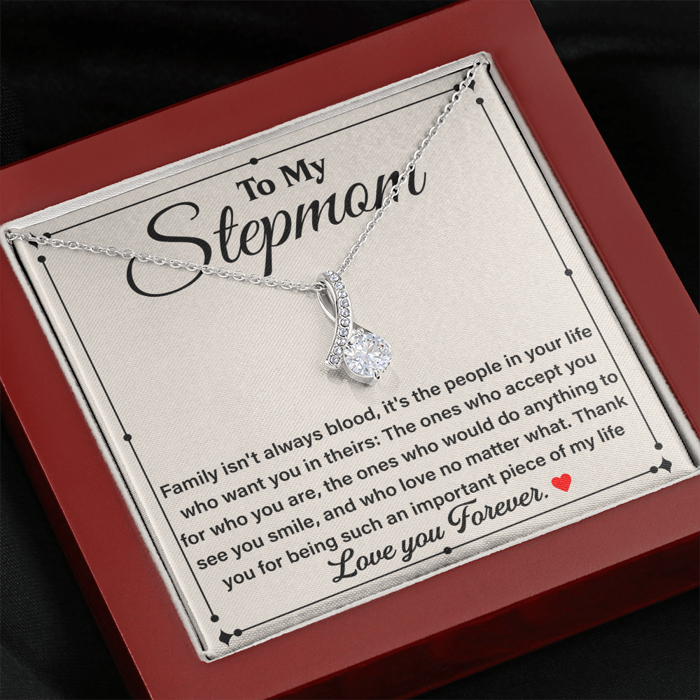 A Excellent Necklace with Heartfelt message and in a eye-catching gift box