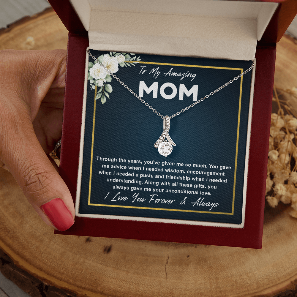 Jewelry for Mom, Alluring Beauty Necklace for Mom