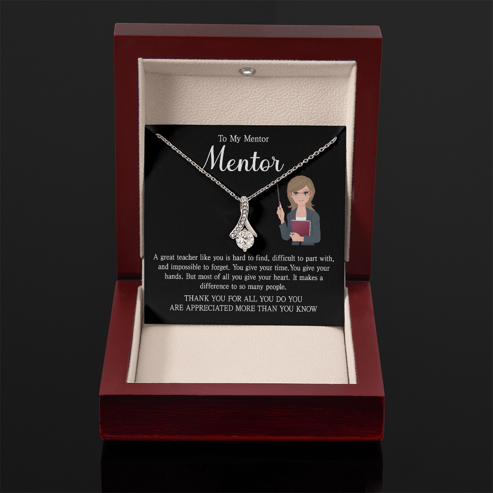 Teacher Birthday Christmas Gifts, Alluring Beauty Necklace