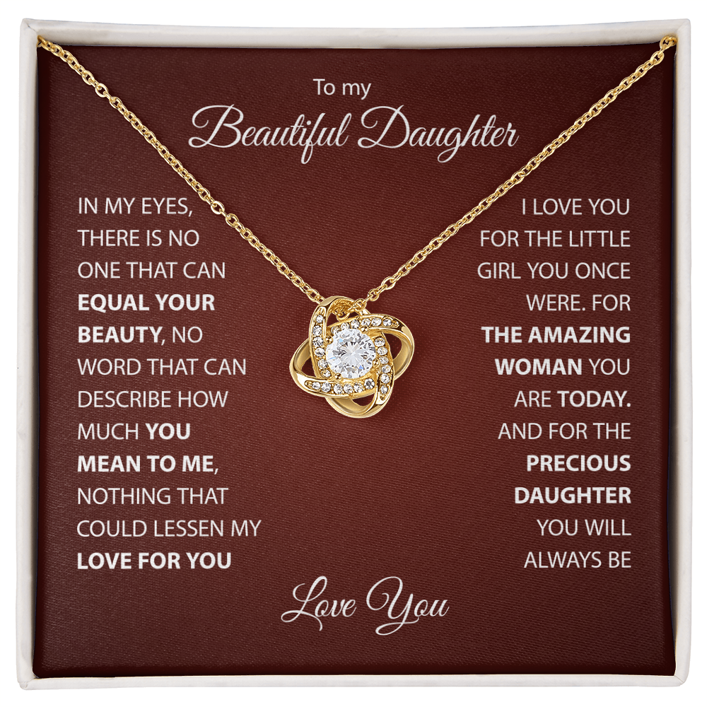 Christmas Gifts For Daughter - Daughter Necklace From Dad