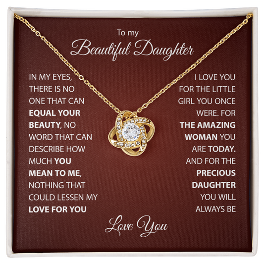 Christmas Gifts For Daughter - Daughter Necklace From Dad