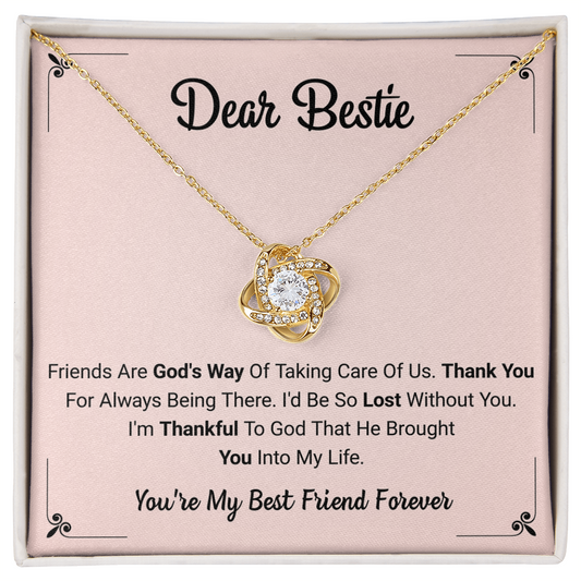 Best Friend Love Necklaces Women's Gifts With Pendant