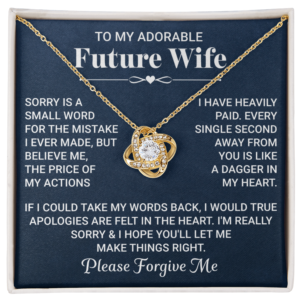 To My Future Wife Necklace - Necklaces For Girlfriend