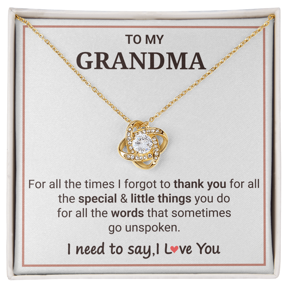 Necklace For Grandma - Best Gifts For Grandma, Gift For Nana