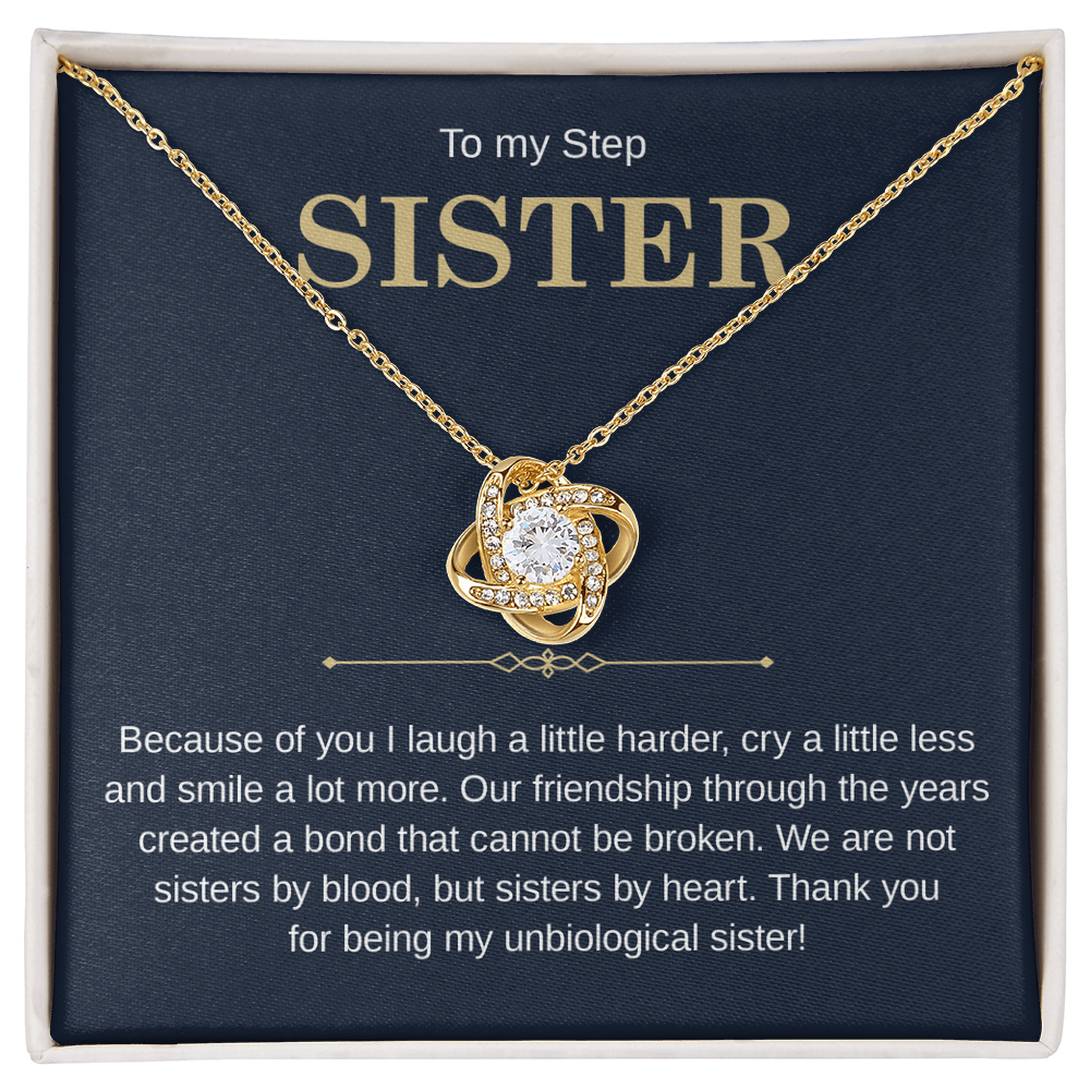 Necklace for Bonus Sister, A Necklace That Brings Light to Every Moment