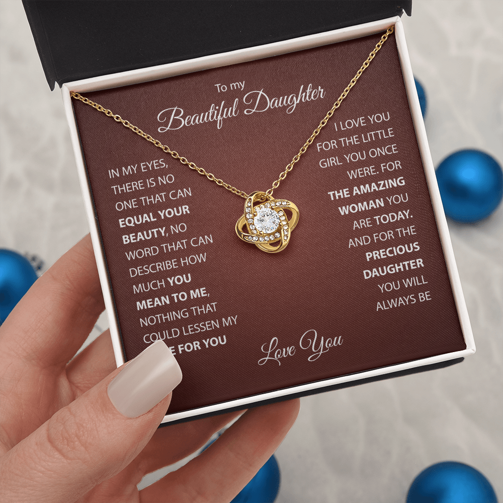 Christmas Gifts For Daughter - Daughter Necklace From Dad
