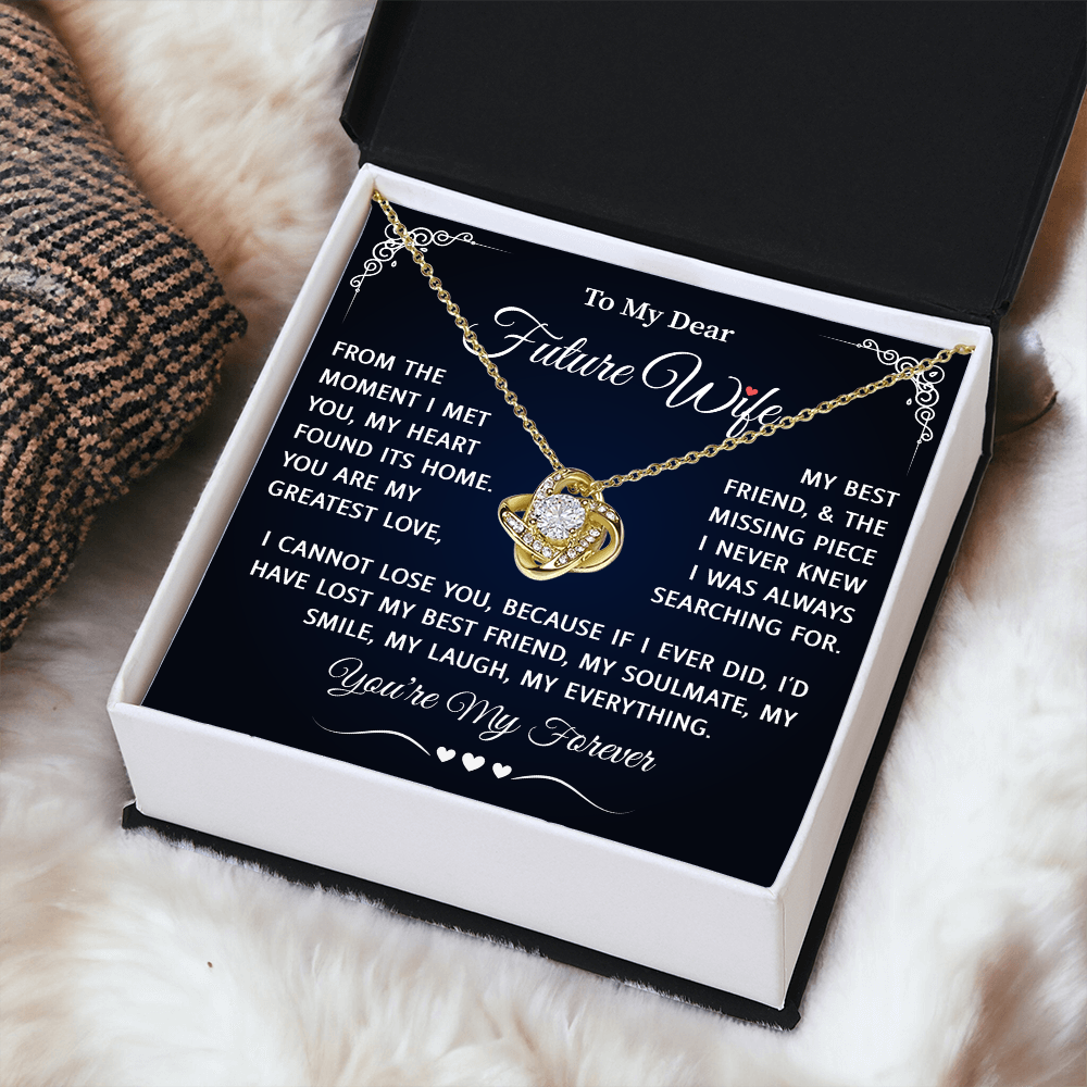 To My Future Wife Necklace - Best Engagement Gifts