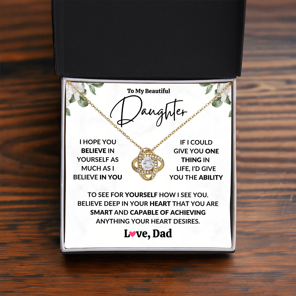 Mother Daughter Necklace, Every detail sparkles just like her