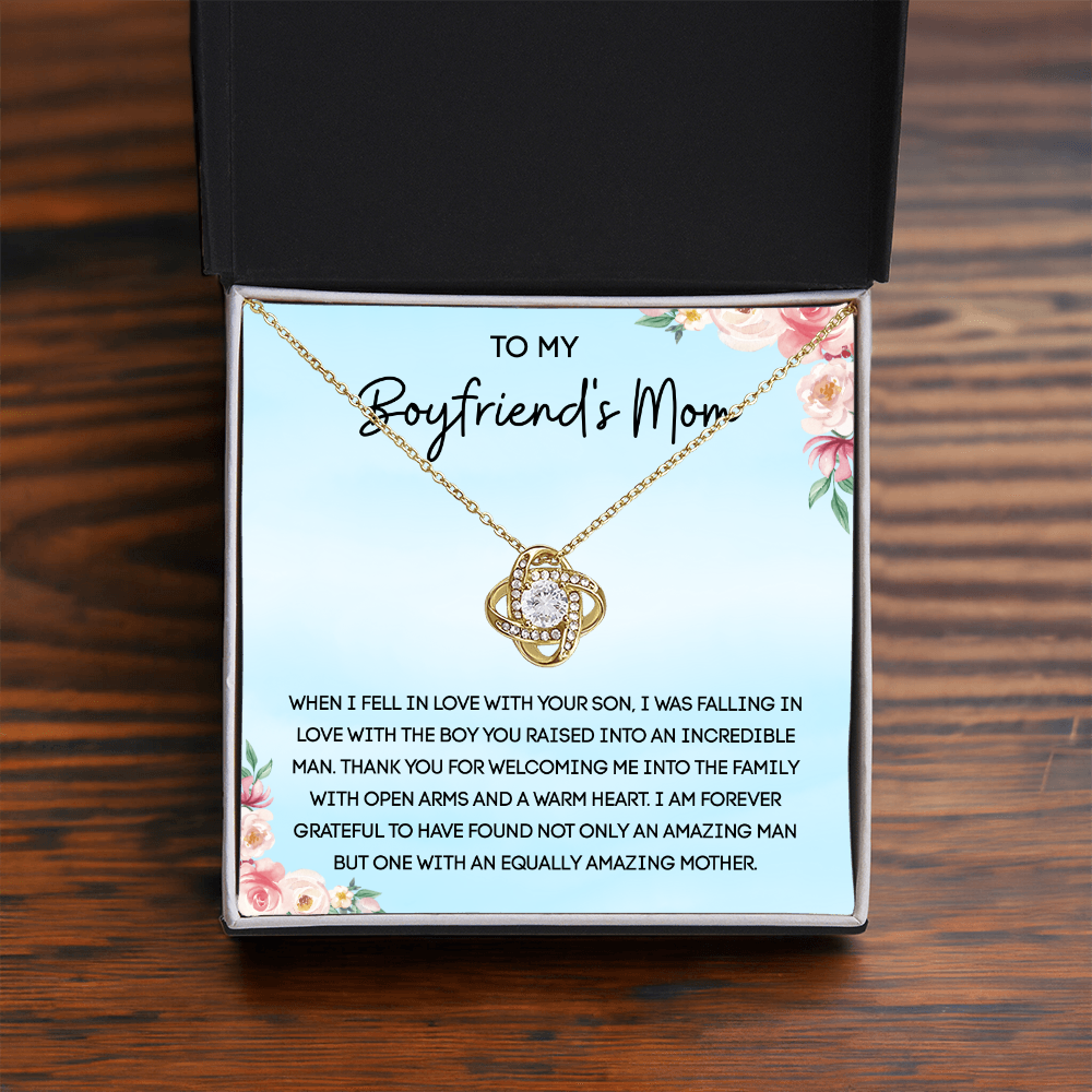 Boyfriends Mom Necklace, Birthday Gifts for Her
