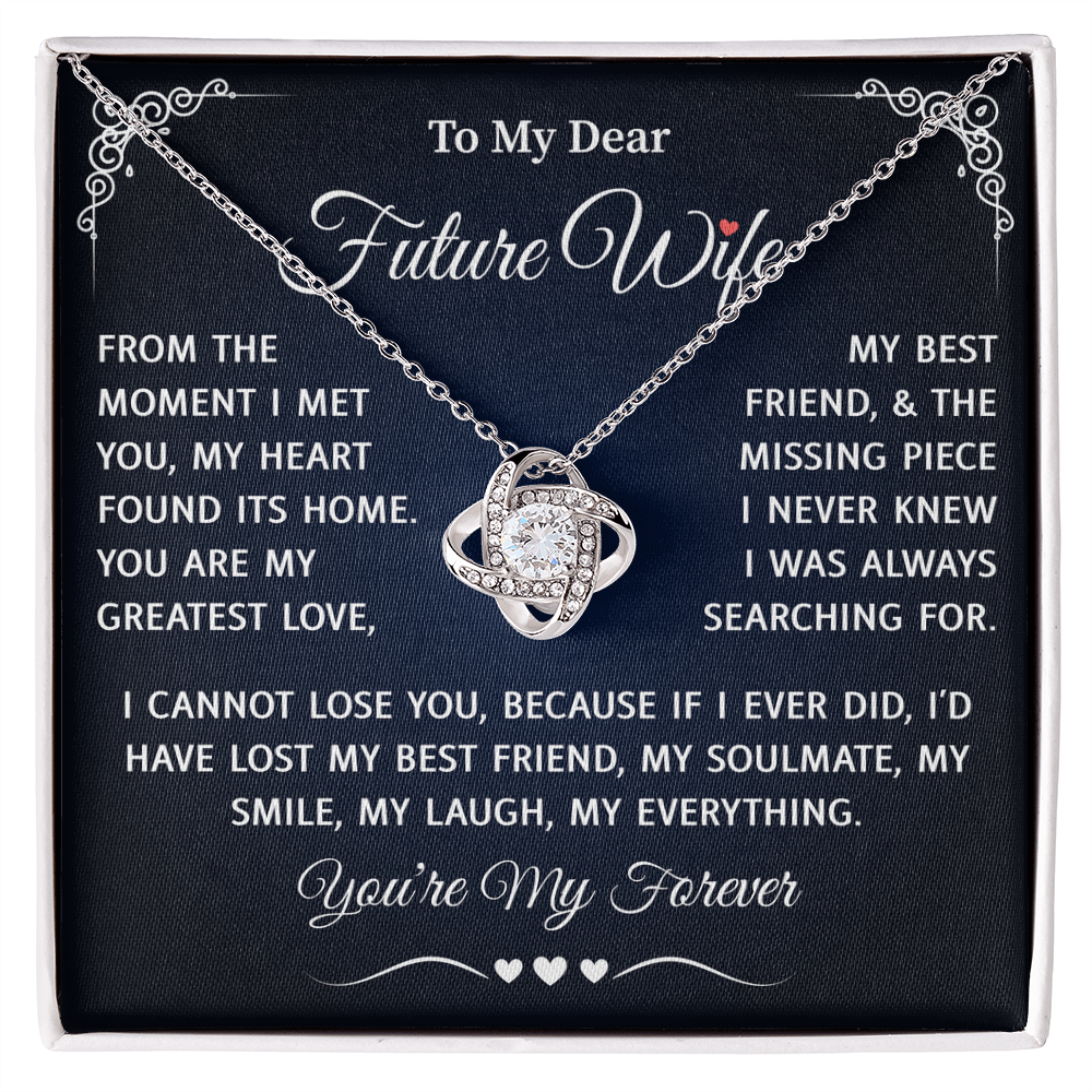 To My Future Wife Necklace - Best Engagement Gifts