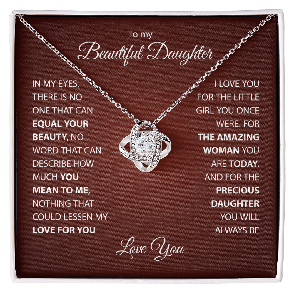 Christmas Gifts For Daughter - Daughter Necklace From Dad