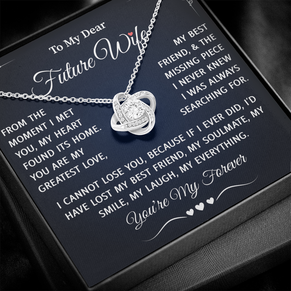 To My Future Wife Necklace - Best Engagement Gifts