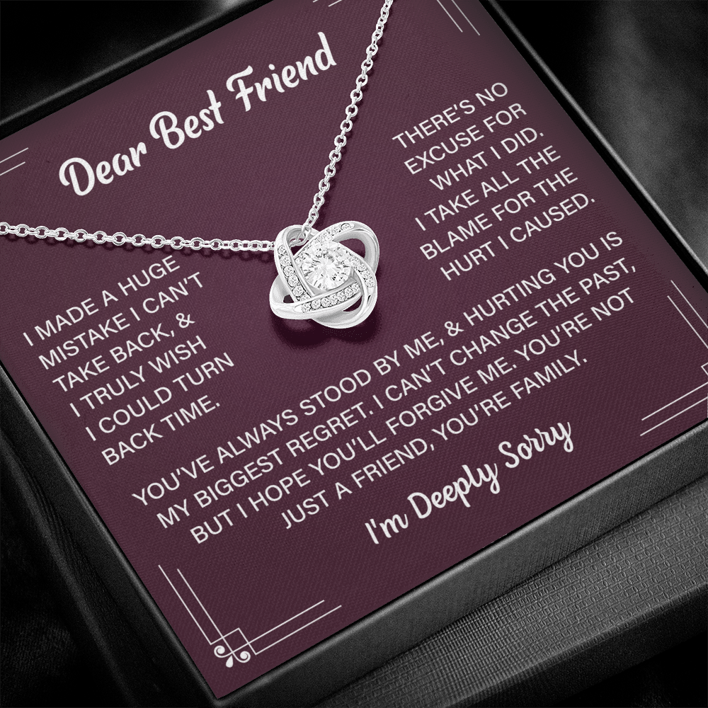 Heart Touching Gift For Your Best Friend To Say Sorry To Her