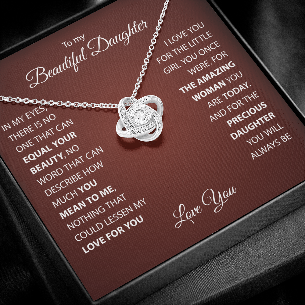 Christmas Gifts For Daughter - Daughter Necklace From Dad