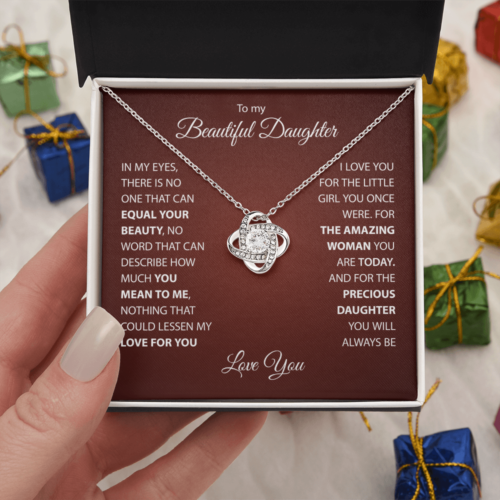 Christmas Gifts For Daughter - Daughter Necklace From Dad