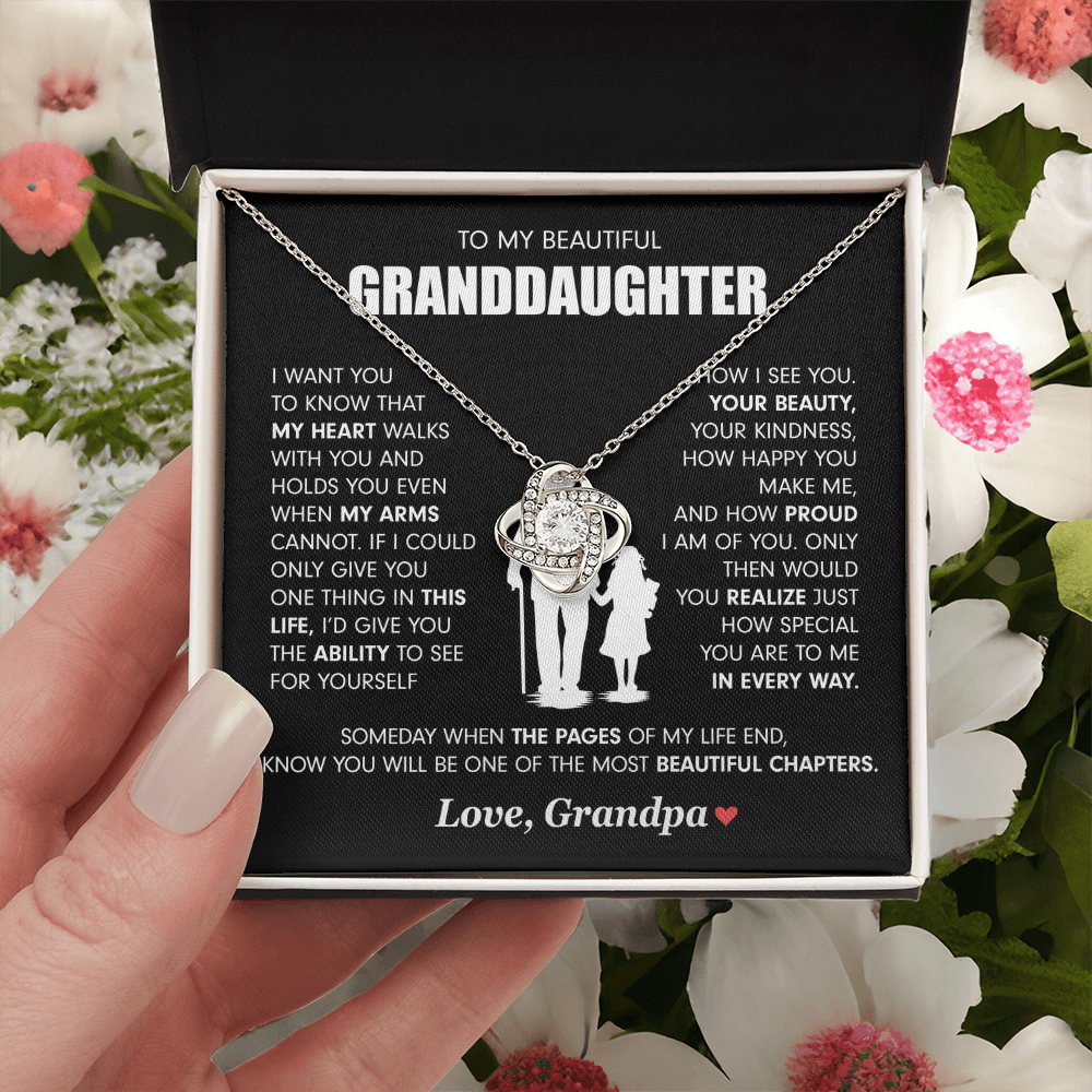 Granddaughter Necklace, Granddaughter Gifts from Grandma
