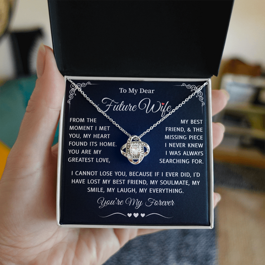 To My Future Wife Necklace - Best Engagement Gifts