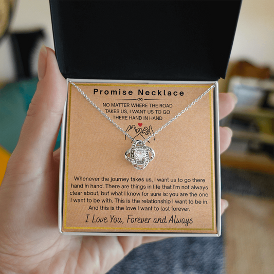 Promise Necklace For My Wife, Promise Necklaces Gift For Soulmate