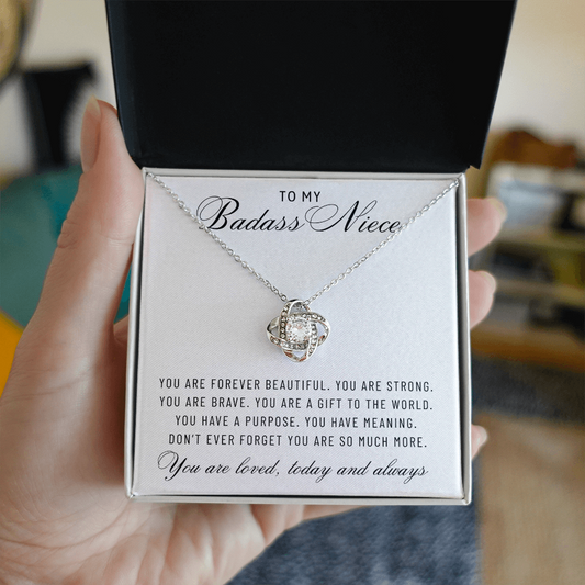 Aunt Niece Necklace, Birthday Gifts for Niece