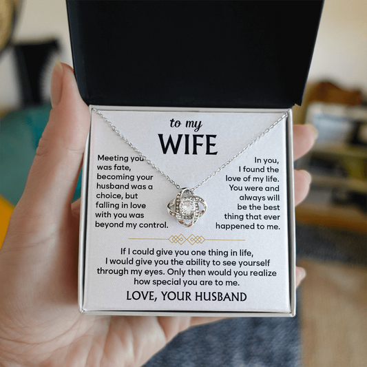 Wife Necklace, Anniversary Gifts for Wife
